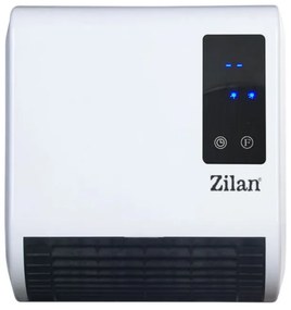 Convector de perete Zilan ZLN-2083, 2000W, 10-49°C, Telecomanda, LED, Timer, IP21, Alb