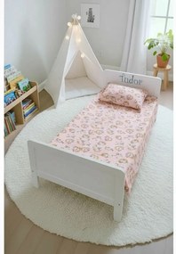 Lenjerie 3 piese cu Unicorni pat copii 2-8 ani pentru saltele 140x70 - ASC6427968007195