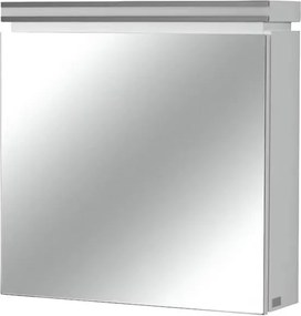 Dulap suspendat cu oglinda Cersanit Olivia mdf alb 56x56 cm
