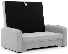 Canapea extensibila pentru 2 persoane LAINE, gri deschis