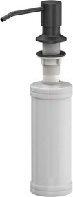 Dozator detergent Quadron Unique Keira finisaj negru mat
