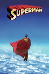 Poster de artă Superman - In The Skies