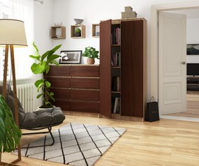 Dulap de haine Rainer II (Stejar sonoma + wenge). 1069821