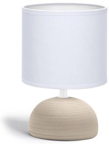 Lampă de masă 1xE14/40W/230V maro/albă Aigostar