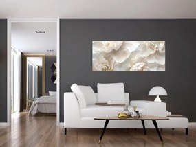 Tablou - Bujori Delicați (120x50 cm)