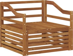 vidaXL Set de canapele de exterior Lemn Solid de Acacia natural