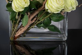 Aranjament floral ETERNITY RECTANGULAR SANTORINI