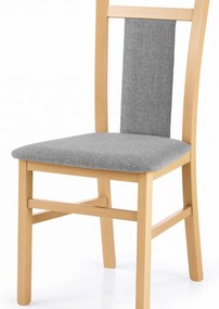 Scaun Hubert 8 material gri/stejar miere Inari91