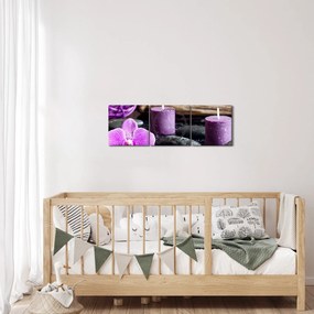 Tablou - Relaxare (cu ceas) (90x30 cm)