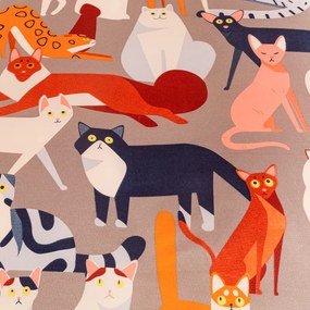 Husa pentru perna din microfibra CATMOSPHERE 45x45 cm, colorat