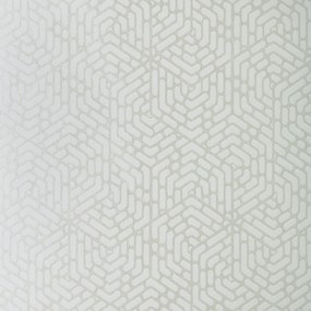 Tapet Willow, Pearl Cream Luxury Geometric, 1838 Wallcoverings, 5.3mp / rola