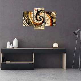 Tablou cu ceas (90x60 cm)