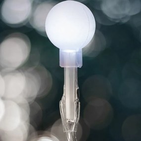 Lumini pentru party - 10 m, 100 LED, alb rece + telecomandă