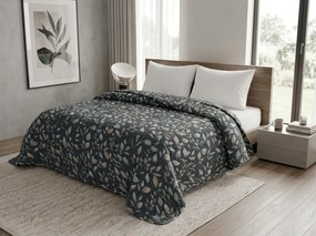 Cuvertura de pat SILVANE, negru Dimensiune: 170 x 210 cm