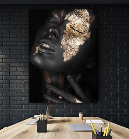 Tablou canvas Golden Girl 150x100 cm