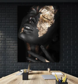 Tablou canvas Golden Girl 150x100 cm