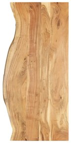 Blat lavoar de baie, 140 x 55 x 2,5 cm, lemn masiv de acacia 140 x 55 x 2.5 cm