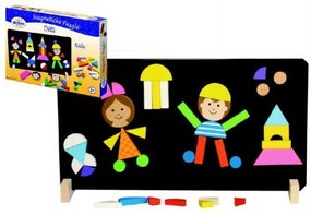 Puzzle magnetice copii in cutie 33x23x3,5cm