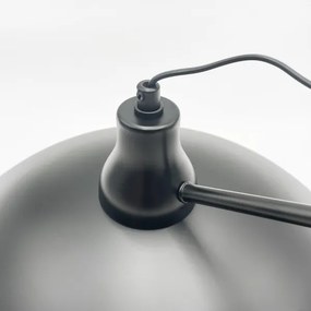 Brilagi - Lustră LED pe tijă IRONBEAM 1xE27/60W/230V neagră