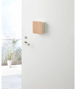 Dulap pentru chei cu ușă din placaj Yamazaki Rin, alb