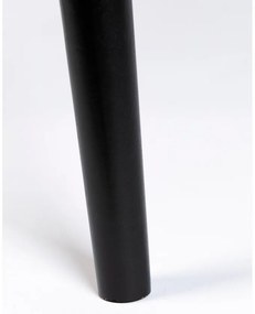 Masă de dining rotundă cu blat cu aspect de lemn de stejar ø 100 cm Fabio – White Label