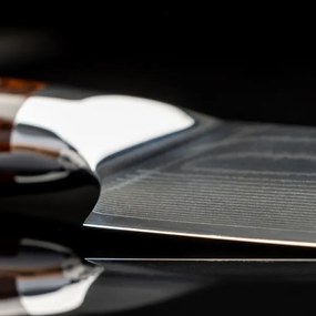 Gudaro - Cuțit de bucătar FENG din oțel Damasc 8", 67 de straturi de oțel, lungime 20 cm