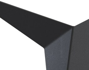 Aplica de perete LED design decorativ ambiental Trame negru