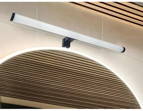Aplica LED pentru oglindă de baie LED/12W/230V 59,5 cm IP44 neagră
