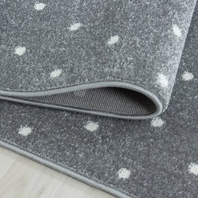 Covor gri cu flamingo uimitor pentru camera fetelor Lăţime: 120 cm | Lungime: 170 cm