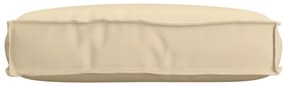 vidaXL Perna Palet pentru șezut Bej 60x40x8 cm Fabric Oxford