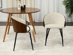 Scaun Elviria K (nuc + negru). Promo -9%. 1111040