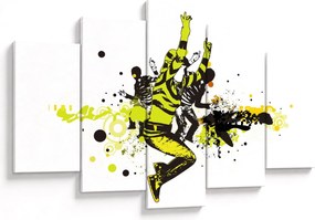 Tablou - Street dance (150x105 cm)