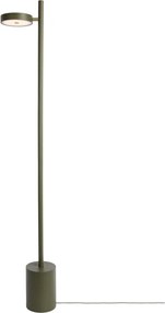 Lampadar LED din lemn de frasin verde Okinawa