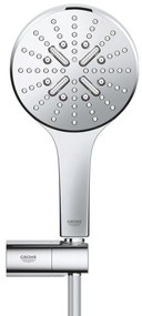 Grohe Rainshower Eco SmartActive 130 Set dus cu suport reglabil, crom