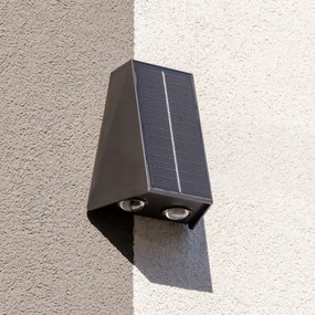 Aplică LED solară Brilagi PYRAMID LED/2W/3,2V 1300 mAh IP54