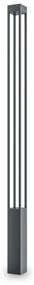 Stalp LED mare pentru iluminat exterior IP65 Elbe grafit H-200cm