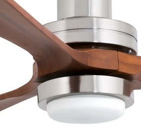 Ventilator LED FARO 33518DC LANTAU LED/15W/230V crom/pin + telecomandă