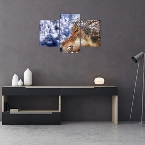 Tablou cu lup (90x60 cm)