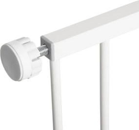 PawHut Porțiță pentru Câini și Animale de Companie cu 3 Extensii, Lățime Reglabilă, 74-147.5x76.2 cm, Alb | Aosom Romania