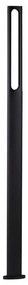 Stalp LED exterior din aluminiu antracit IP65 Dira H-200cm