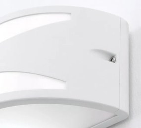 Aplica de perete exterior, protectie IP54, Shell alb