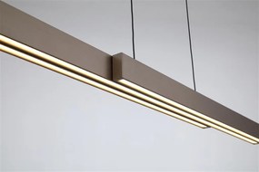 Lustra LED suspendata extensibila Linear Latte