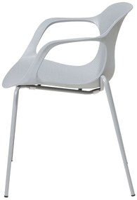 Set 2 buc. scaune pentru sufragerie Elbasan (gri deschis). 1009838