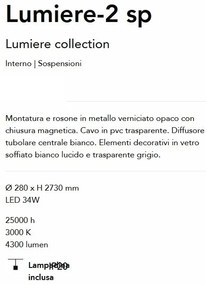 Lustra/Pendul LED design modern Lumiere-2 sp