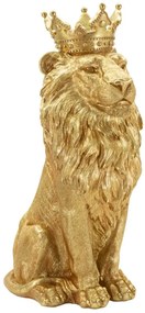 Mauro Ferretti Statuie Leul Rege Shant, 30 X 42 X 74 Cm | Aosom Romania