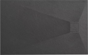 Cada de dus Magnum 100x80 cm negru