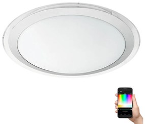 Plafonieră LED RGBW dimabilă COMPETA-C LED/17W/230V Eglo 96818 + telecomandă