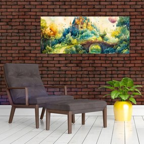 Tablou - Castel de Poveste (120x50 cm)
