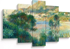 Tablou - Auguste Renoir, View of Monte Carlo from Cap Martin, reproducere (150x105 cm)