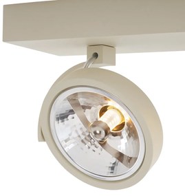 Spotlight modern tavan bej G9 rotund reglabil 3 lumini - Go